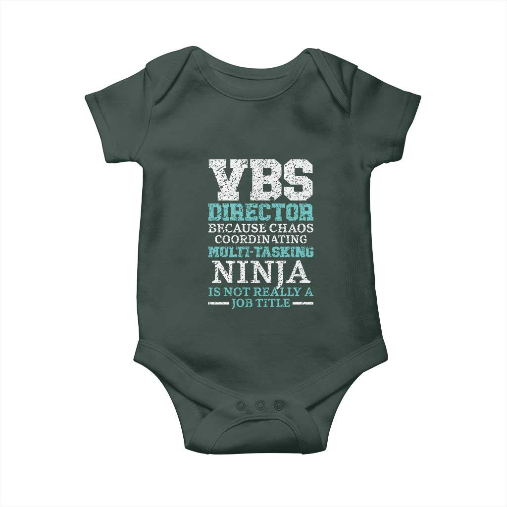 VBS Director Baby Onesie Vacation Bible School Christian Teacher TS02 Print Your Wear