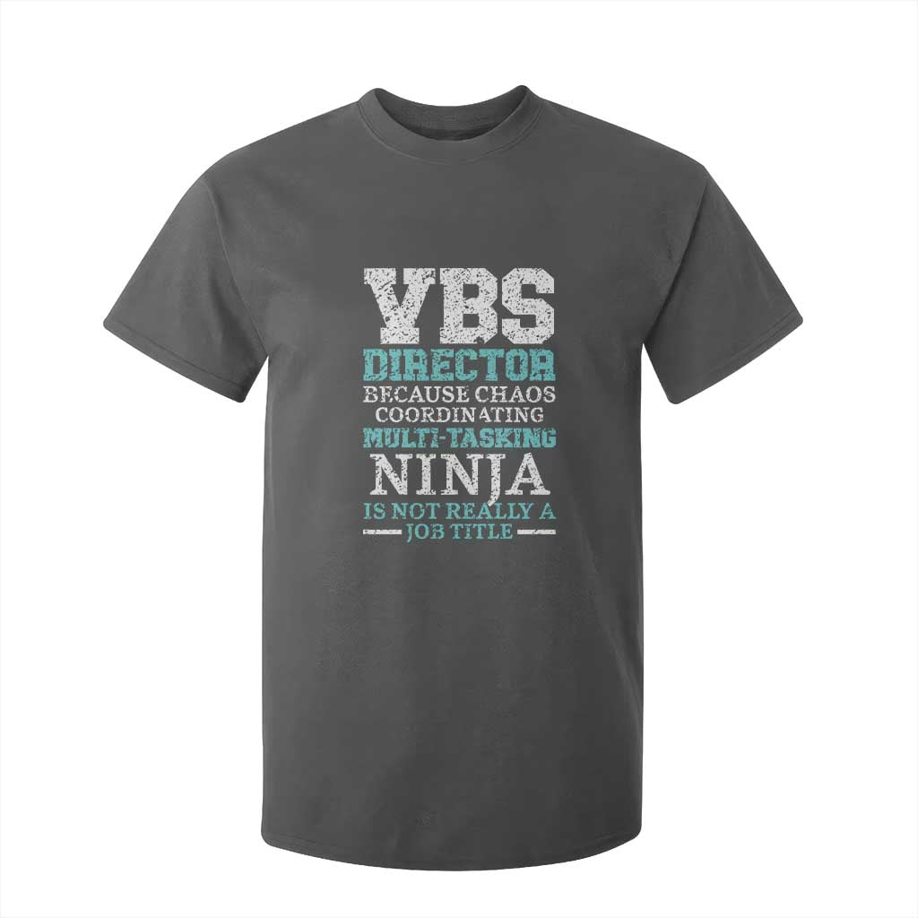 VBS Director T Shirt For Kid Vacation Bible School Christian Teacher TS02 Dark Heather Print Your Wear