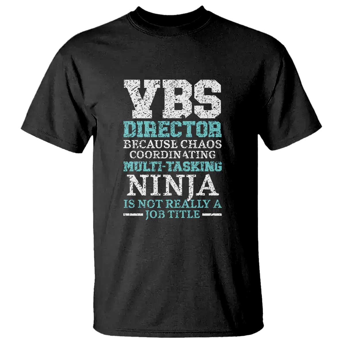 VBS Director T Shirt Vacation Bible School Christian Teacher TS02 Black Print Your Wear