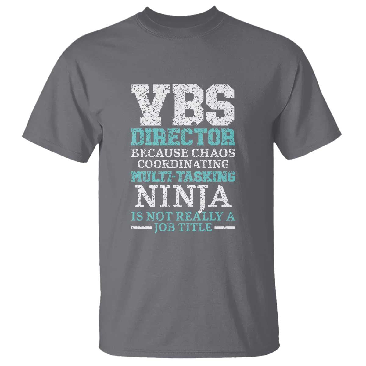 VBS Director T Shirt Vacation Bible School Christian Teacher TS02 Charcoal Print Your Wear