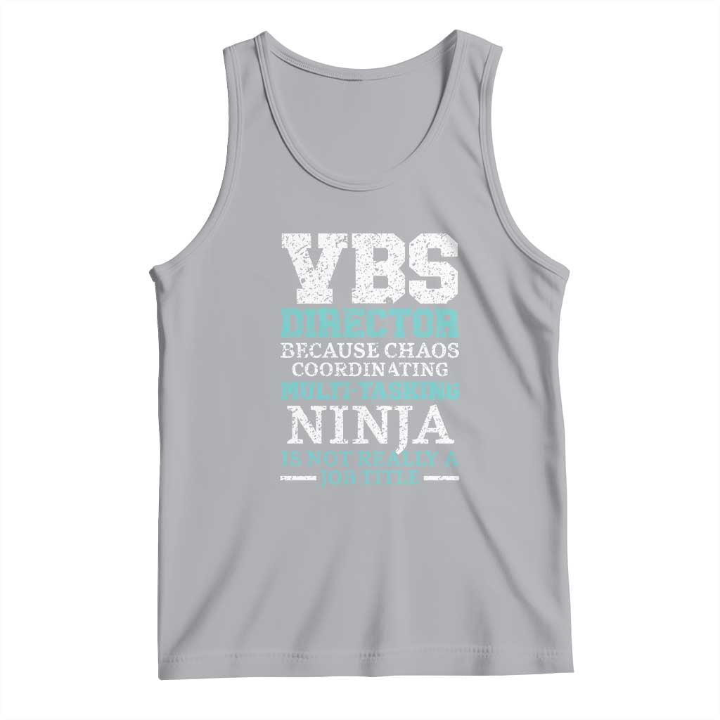 VBS Director Tank Top Vacation Bible School Christian Teacher TS02 Athletic Heather Print Your Wear