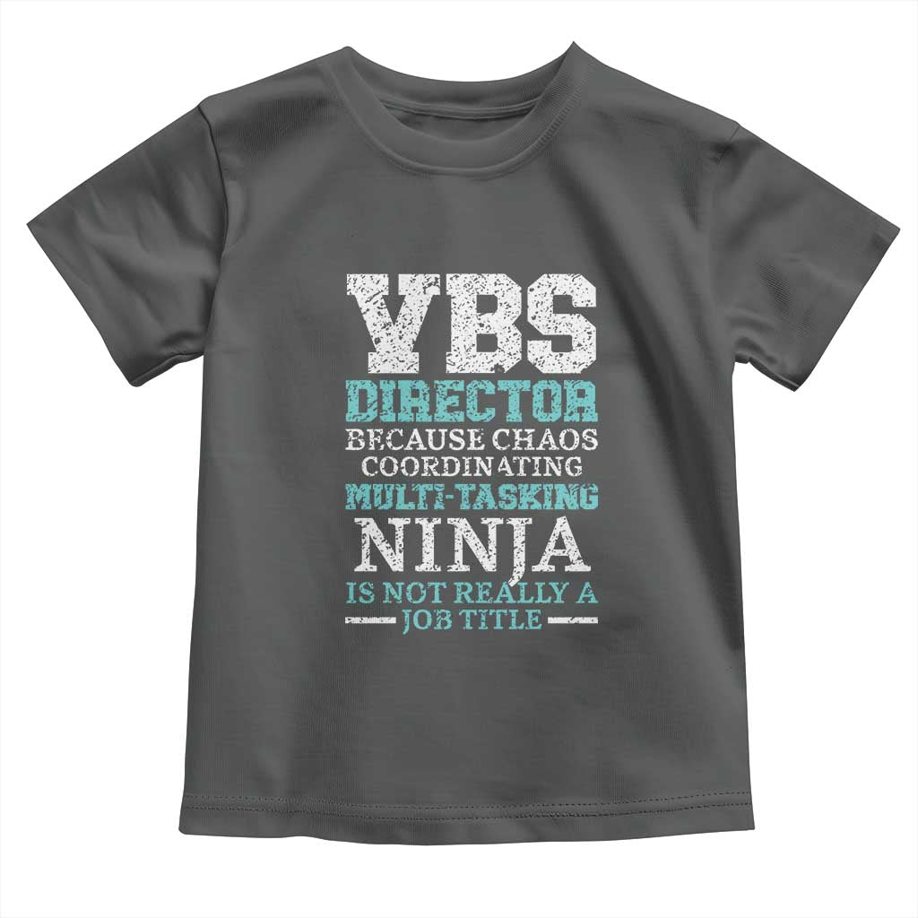 VBS Director Toddler T Shirt Vacation Bible School Christian Teacher TS02 Dark Heather Print Your Wear