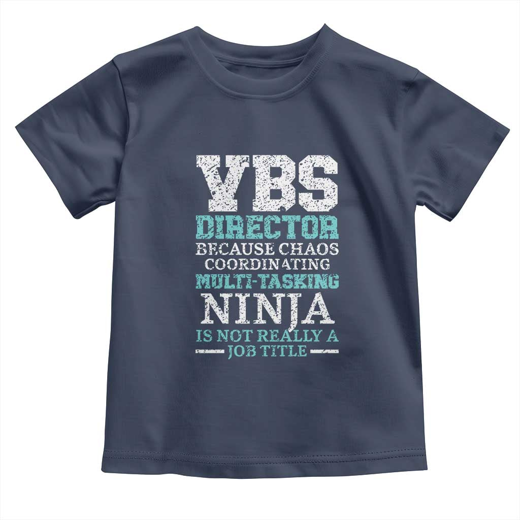 VBS Director Toddler T Shirt Vacation Bible School Christian Teacher TS02 Navy Print Your Wear