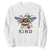 Bee Autism Awareness Sweatshirt Be Kind Bumblebee Spectrum Ribbon Puzzle Piece TS02 White Printyourwear