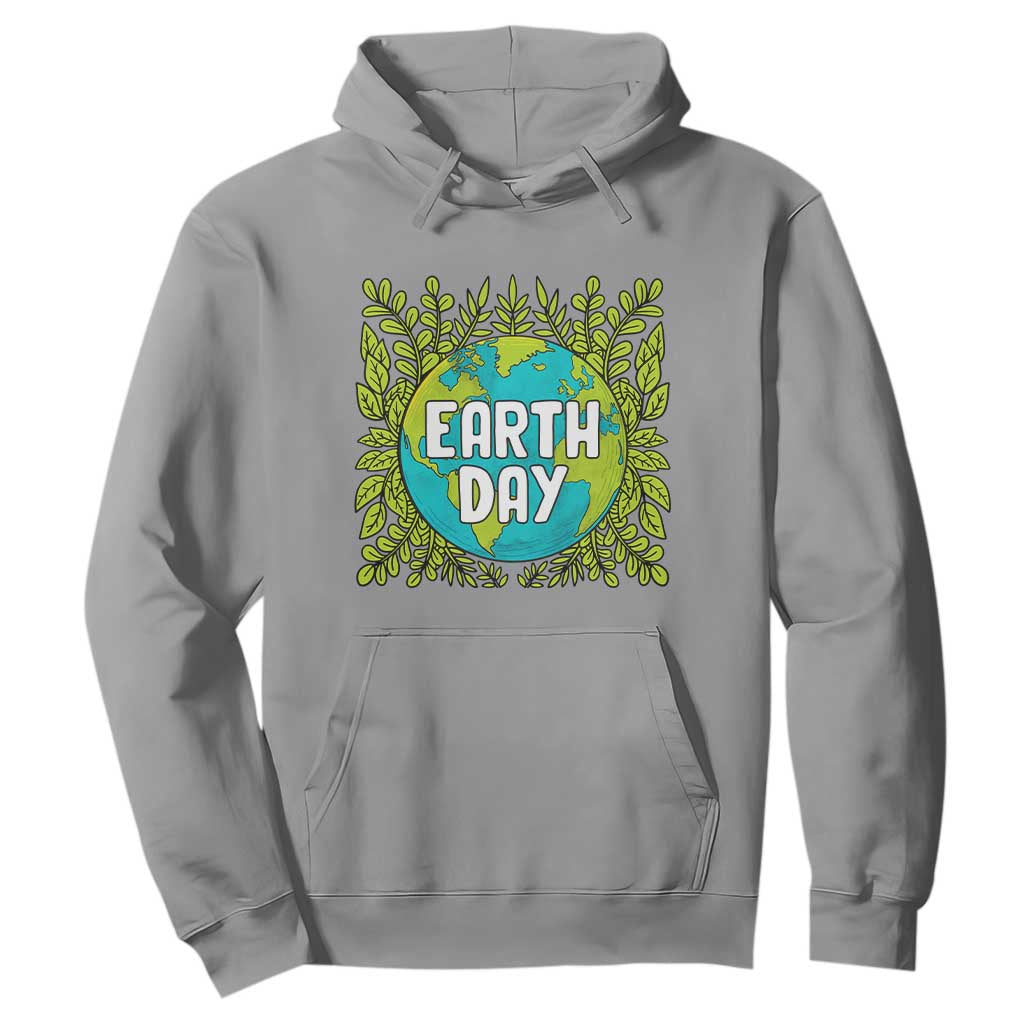 Earth Day Hoodie Celebrate Earth Day Go Green Go Planet Plant More Trees TS02 Sport Gray Printyourwear