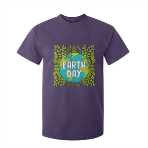 Earth Day T Shirt For Kid Celebrate Earth Day Go Green Go Planet Plant More Trees TS02 Purple Printyourwear