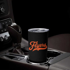 Vintage Flyers Name Script Style Tumbler Cup Retro Distressed Tailgate Spirit Sports Fan TS02 Print Your Wear