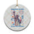 Funny Democracy Is Dying But Hey Nice Fireworks Ceramic Ornament Statue of Liberty Red and White Patriotic 4th of July TS02 1pc Christmas Plaid Print Your Wear