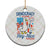 Funny Patriotic Duck Holding Firework Ceramic Ornament Funny Democracy Is Dying But Hey Nice Fireworks 4th Of July TS02 1pc Christmas Plaid Print Your Wear