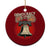 Retro 4th of July Liberty Bell Ceramic Ornament Democracy Is Dying But Hey Nice Fireworks Political Satire TS02 1pc Red Print Your Wear