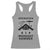 Operation Midnight Hammer Military Racerback Tank Top Tactical Warfare Jets Bombers TS02 Sport Gray Print Your Wear