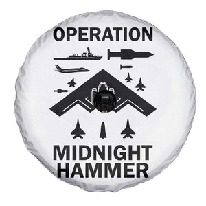 Operation Midnight Hammer Military Spare Tire Cover Tactical Warfare Jets Bombers TS02 Print Your Wear