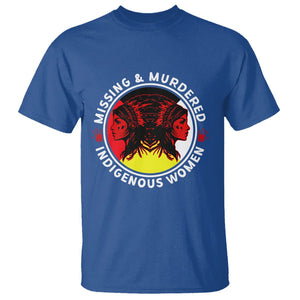 Indigenous Women T Shirt MMIW Awareness Missing & Murdered TS02 Royal Blue Printyourwear