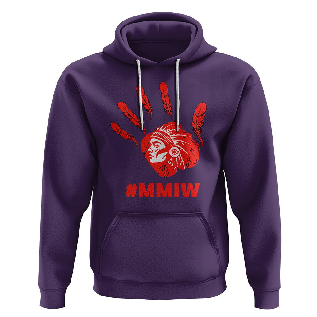 Indigenous Women Stolen Sisters Hoodie MMIW Awareness Missing & Murdered TS02 Purple Printyourwear