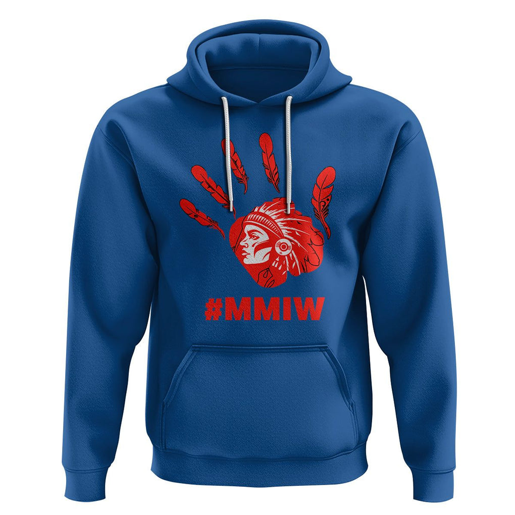 Indigenous Women Stolen Sisters Hoodie MMIW Awareness Missing & Murdered TS02 Royal Blue Printyourwear
