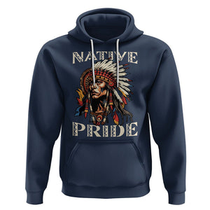 Native American Hoodie Native Pride Indigenous American Indians TS02 Navy Printyourwear