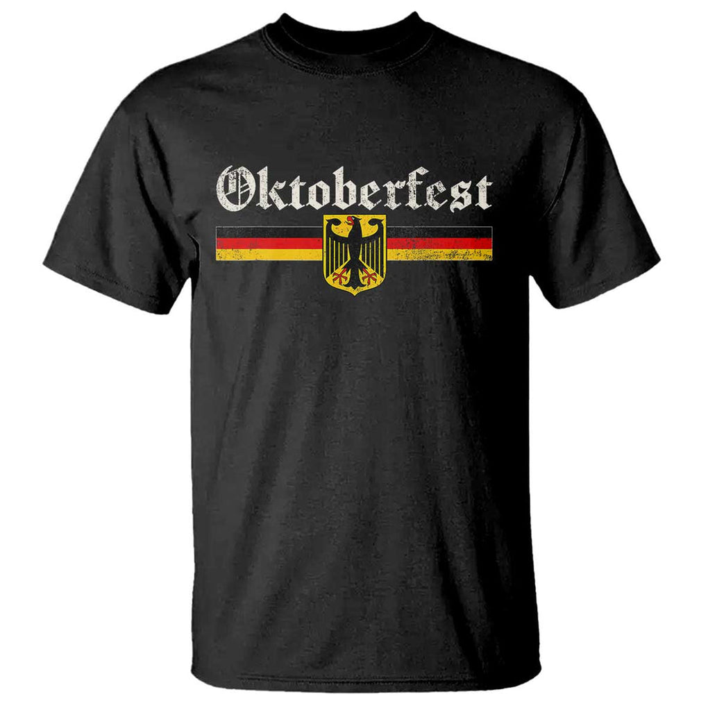 Vintage Oktoberfest T Shirt Octoberfest German Drinking Festival TS02 Black Print Your Wear