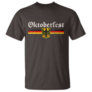 Vintage Oktoberfest T Shirt Octoberfest German Drinking Festival TS02 Dark Chocolate Print Your Wear