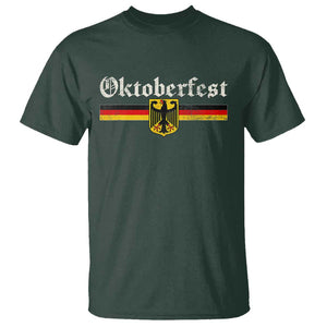 Vintage Oktoberfest T Shirt Octoberfest German Drinking Festival TS02 Dark Forest Green Print Your Wear