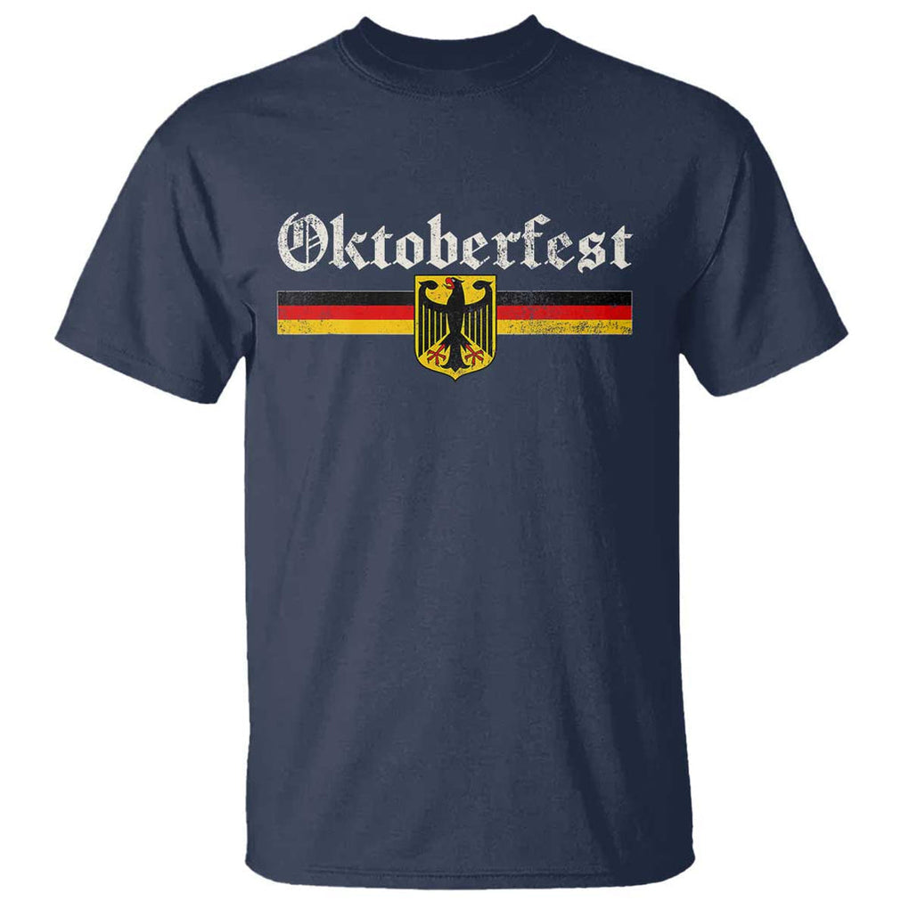 Vintage Oktoberfest T Shirt Octoberfest German Drinking Festival TS02 Navy Print Your Wear
