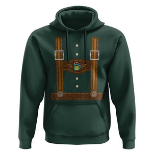 Oktoberfest Lederhosen Costume Hoodie German Beer Festival TS02 Dark Forest Green Print Your Wear