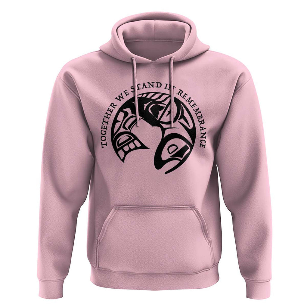 Orange Unity Day Hoodie Together We Stand In Remembrance Native American Every Child TS02 Light Pink Print Your Wear