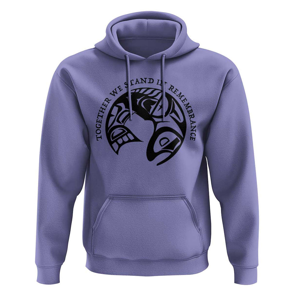 Orange Unity Day Hoodie Together We Stand In Remembrance Native American Every Child TS02 Violet Print Your Wear