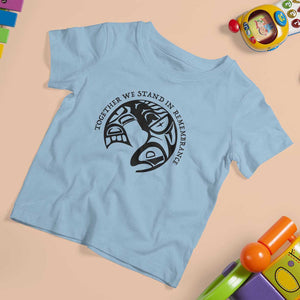 Orange Unity Day T Shirt For Kid Together We Stand In Remembrance Native American Every Child TS02 Light Blue Print Your Wear