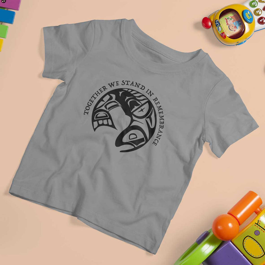 Orange Unity Day T Shirt For Kid Together We Stand In Remembrance Native American Every Child TS02 Sport Gray Print Your Wear