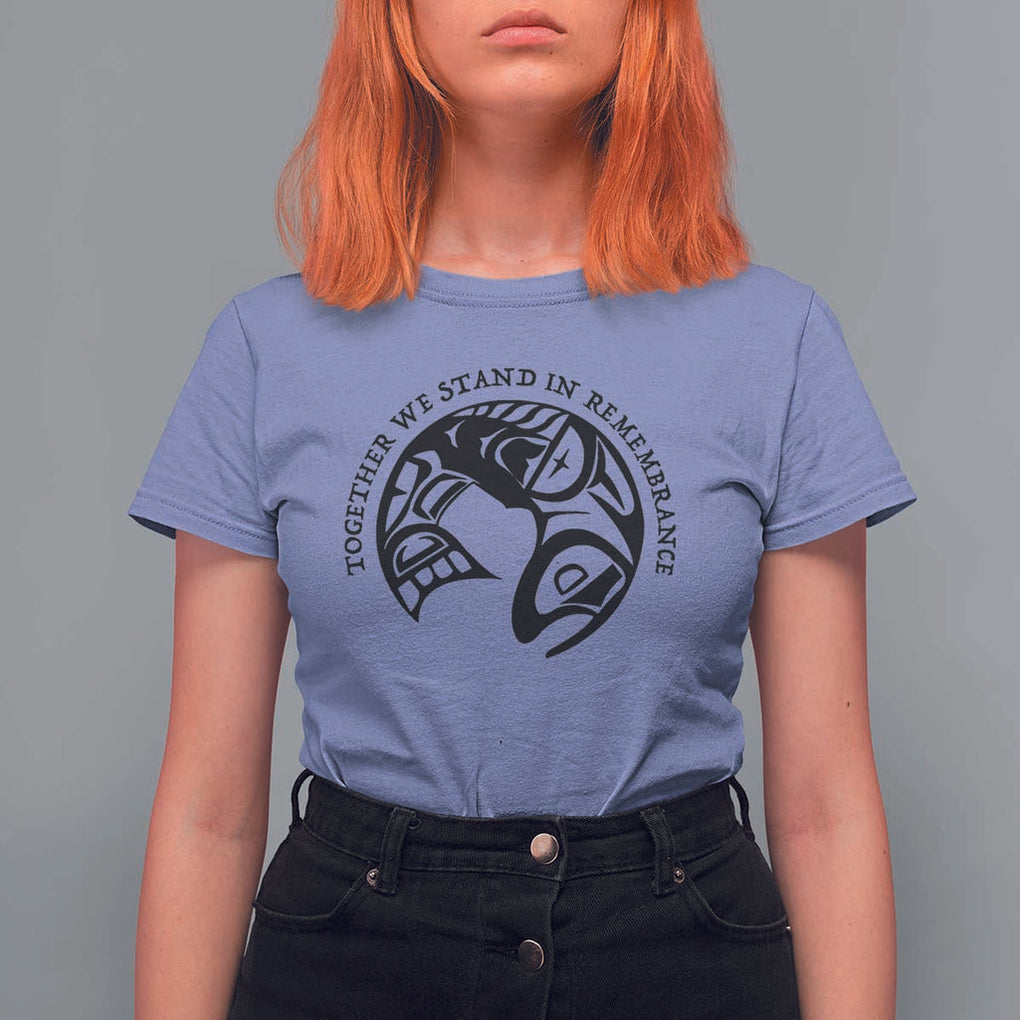 Orange Unity Day T Shirt For Women Together We Stand In Remembrance Native American Every Child TS02 Violet Print Your Wear