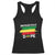 Black History Month Racerback Tank Top Unapologetically Dope Melanin Afro Black Pride TS02 Black Print Your Wear