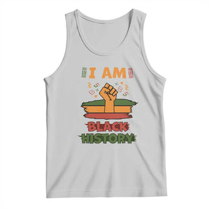 I Am Black History Tank Top African American Pride Celebration Month TS02 Ash Print Your Wear