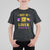Mardi Gras Skull T Shirt For Kid Let The Shenanigans Begin Mardi Gras Costume Mask TS02 Black Printyourwear