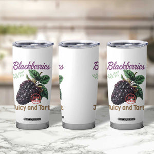 Fresh Juicy Blackberries Tumbler Cup Retro Vintage Backberry Farmers Market TS02 Print Your Wear