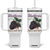 Fresh Juicy Blackberries Tumbler With Handle Retro Vintage Backberry Farmers Market TS02 One Size: 40 oz White Print Your Wear