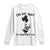 Funny Raccoon 90s Trash Panda Long Sleeve Shirt On My Way To Disappoint You Mental Health Meme TS02 White Print Your Wear