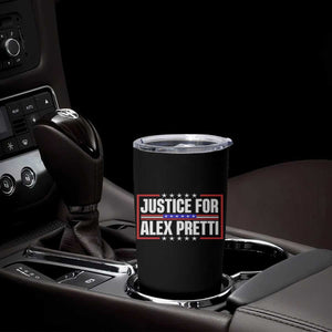 Justice for Alex Pretti Patriotic Tumbler Cup Minneapolis Jan 24 2026 Memorial Red White and Blue TS02 Print Your Wear