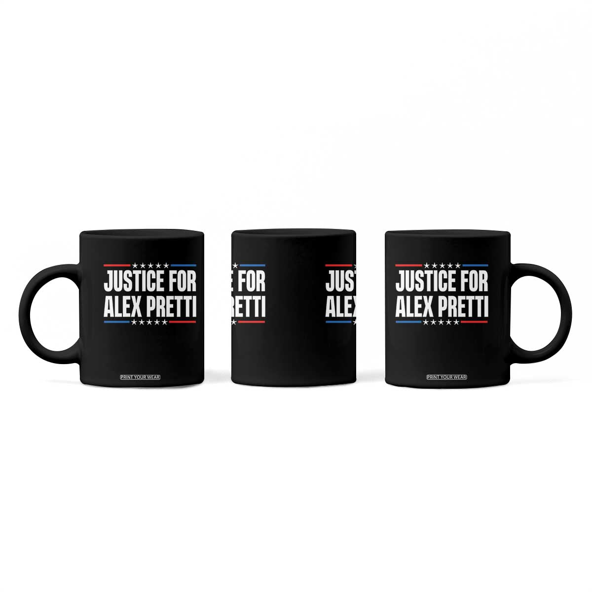 Justice for Alex Pretti Patriotic Coffee Mug Minneapolis Jan 24 2026 Memorial Tribute TS02 Print Your Wear