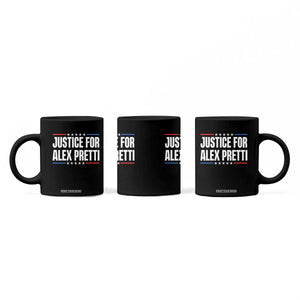Justice for Alex Pretti Patriotic Coffee Mug Minneapolis Jan 24 2026 Memorial Tribute TS02 Print Your Wear