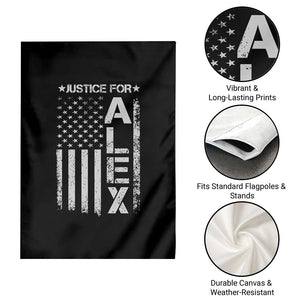 Justice for Alex Pretti American Flag Garden Flag Minneapolis Jan 24 2026 Memorial Tribute TS02 Print Your Wear