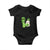Cute Kids St Patricks Day Baby Onesie Green Eggs Green Ham Smile Face Costume TS02 Black Print Your Wear