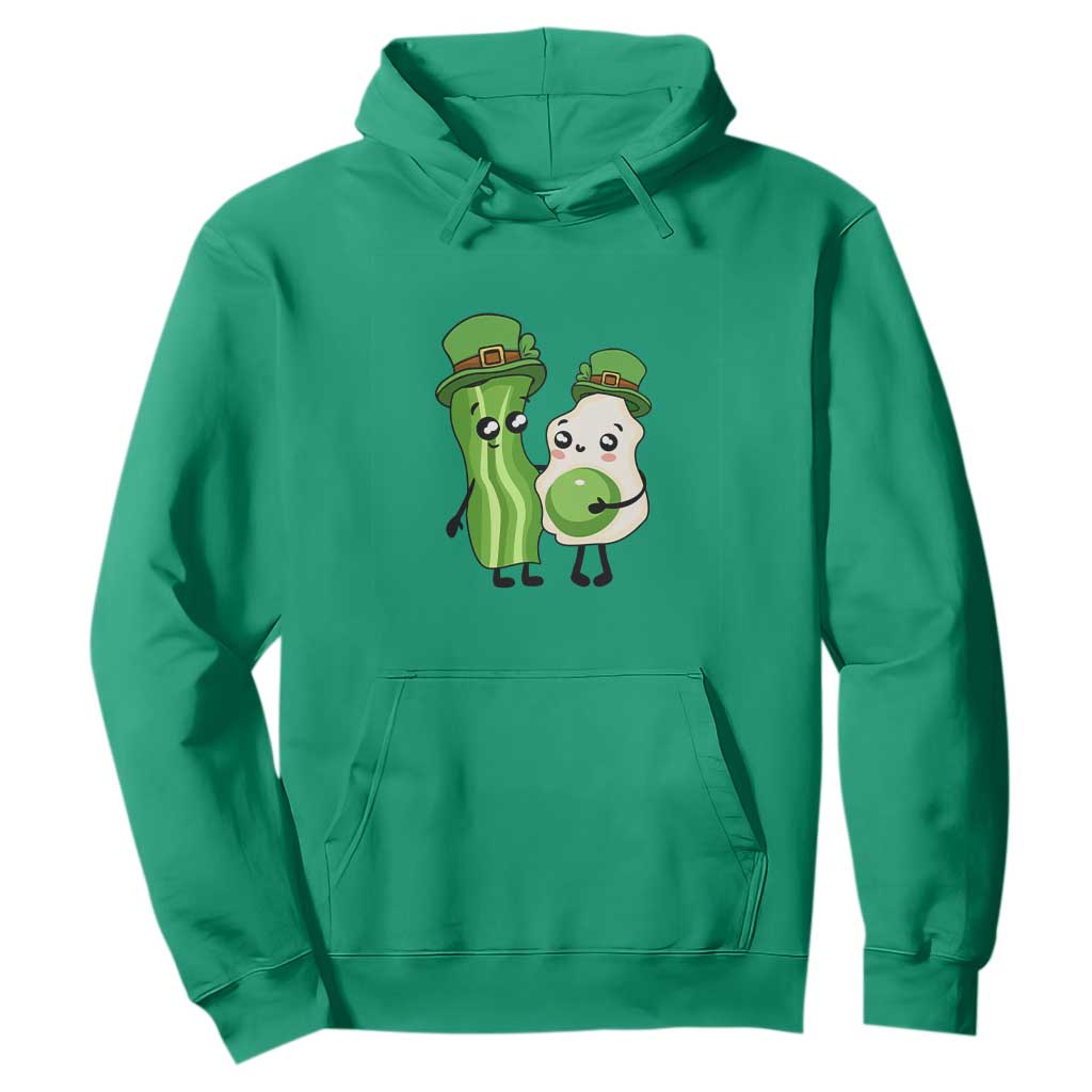 Cute Kids St. Patricks Day Hoodie Green Eggs Green Ham Smile Face Costume TS02 Irish Green Printyourwear