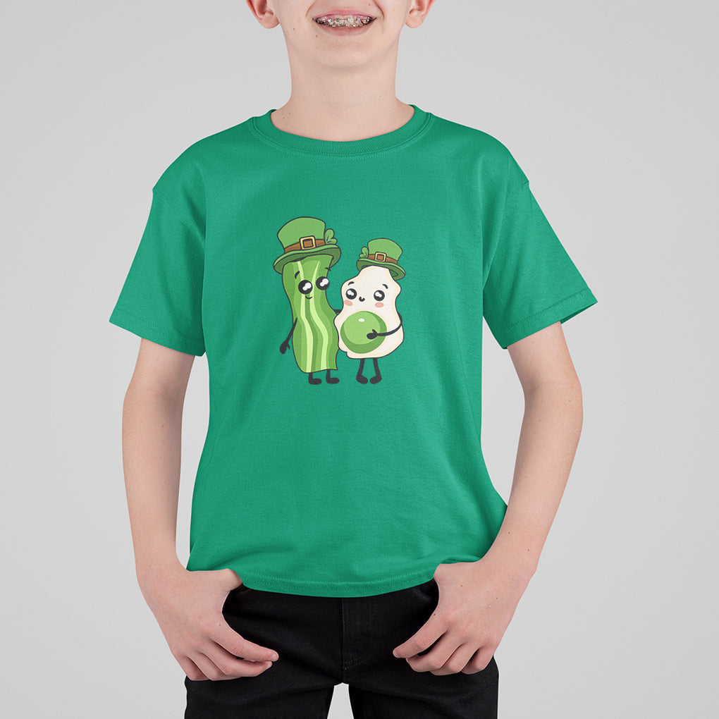 Cute Kids St. Patricks Day T Shirt For Kid Green Eggs Green Ham Smile Face Costume TS02 Irish Green Printyourwear