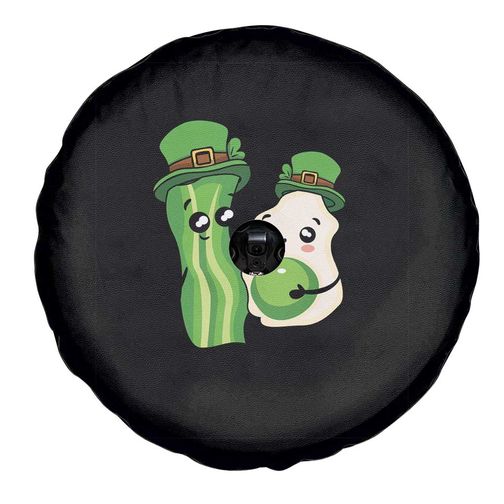 Cute Kids St Patricks Day Spare Tire Cover Green Eggs Green Ham Smile Face Costume TS02 Print Your Wear