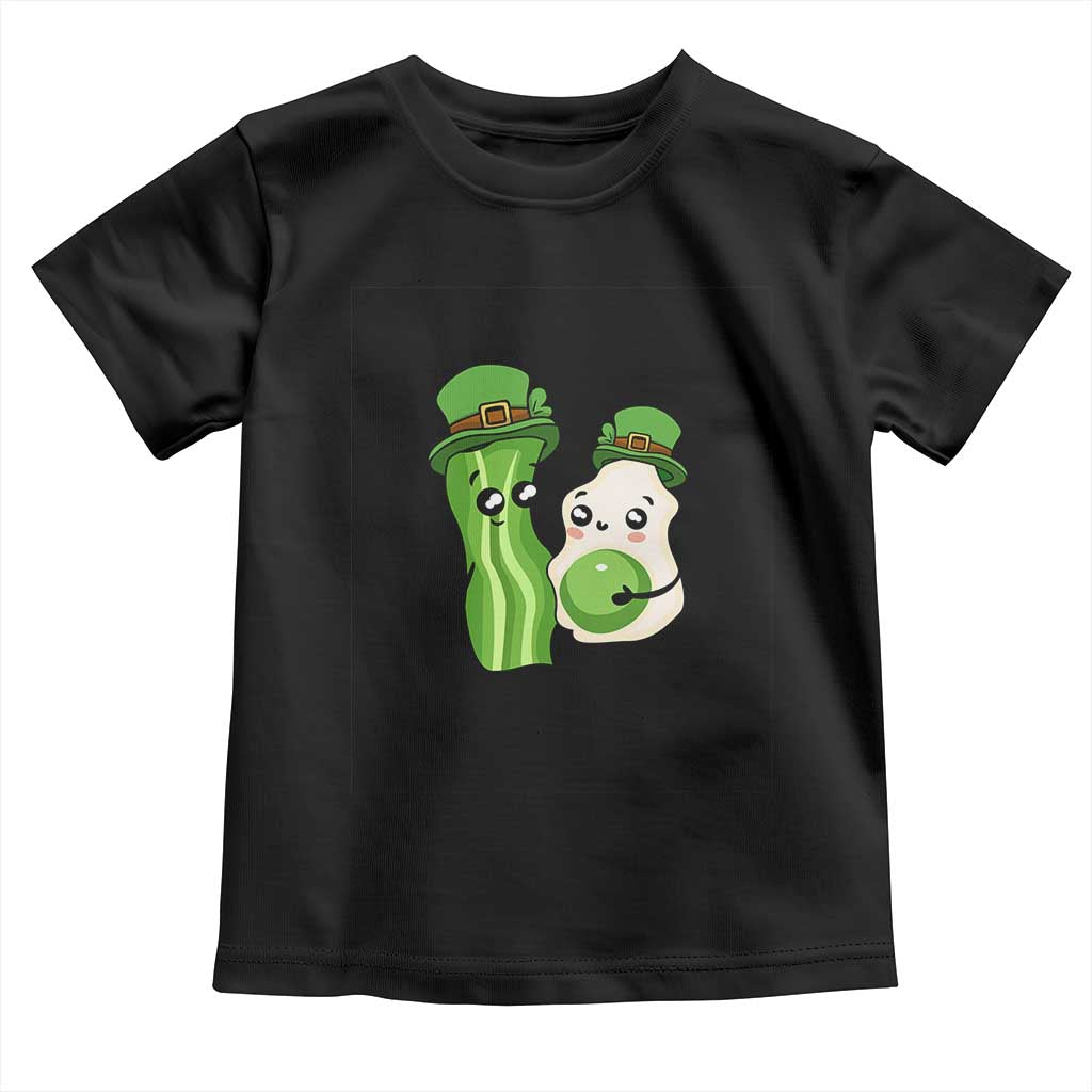 Cute Kids St Patricks Day Toddler T Shirt Green Eggs Green Ham Smile Face Costume TS02 Black Print Your Wear
