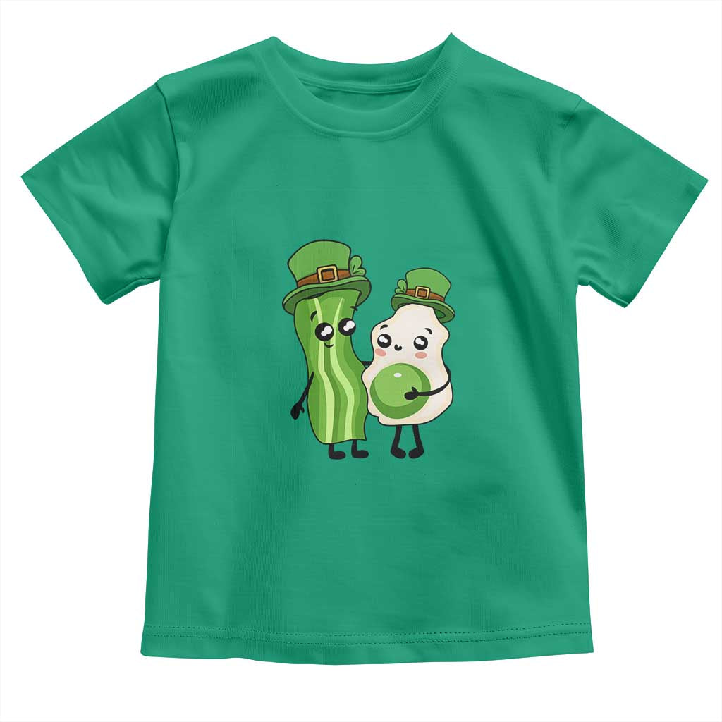 Cute Kids St Patricks Day Toddler T Shirt Green Eggs Green Ham Smile Face Costume TS02 Irish Green Print Your Wear