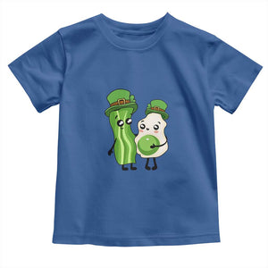Cute Kids St Patricks Day Toddler T Shirt Green Eggs Green Ham Smile Face Costume TS02 Royal Blue Print Your Wear