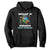 Turtle Autism Acceptance Hoodie Shelled In Strength TS02 Black Printyourwear