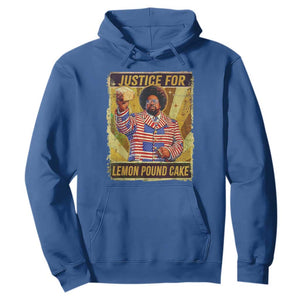 Justice for Lemon Pound Cake Vintage Retro Hoodie Funny Viral Hip Hop Meme Parody Internet Culture Fans TS02 Royal Blue Print Your Wear