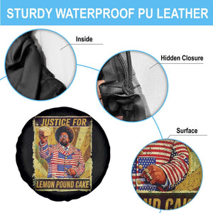 Justice for Lemon Pound Cake Vintage Retro Spare Tire Cover Funny Viral Hip Hop Meme Parody Internet Culture Fans TS02 Print Your Wear